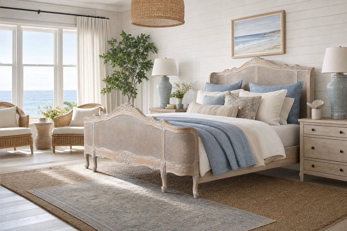 A verified owner's bedroom with the Meravelle bed