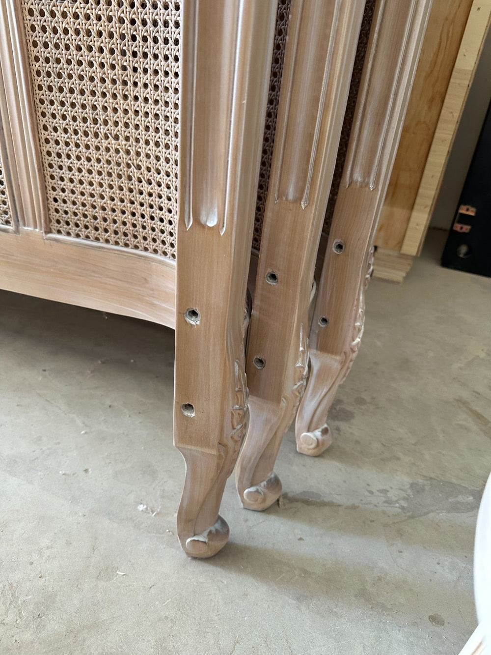 Legs · shaped by hand